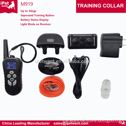 High Quality 2016 Best Seller on amazon FBA private label Remote Dog Training Shock E Collars form Small and Large dogs